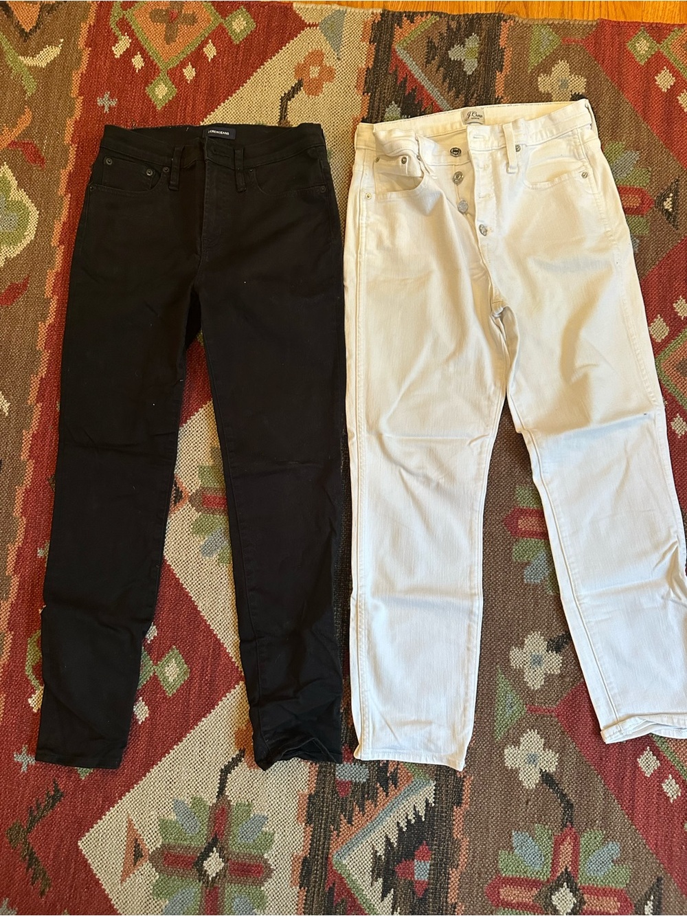 J. Crew women’s straight leg jeans